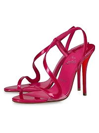 Rosa Z Patent Leather 100MM Sandals