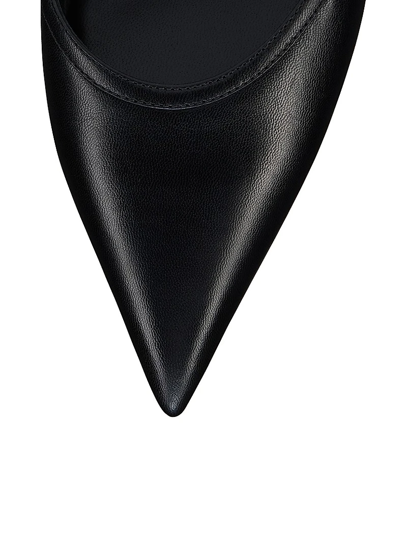 Miss Z Slingina Leather 25MM Pumps