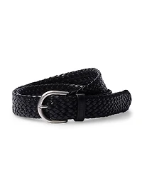 Braided Leather Belt