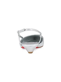 Miss Z Slingina Laminated Leather 25MM Pumps