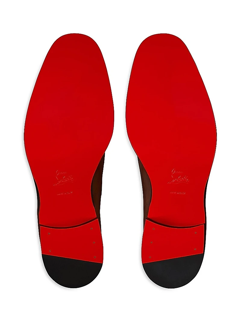 Sartok Patinated Leather Shoes