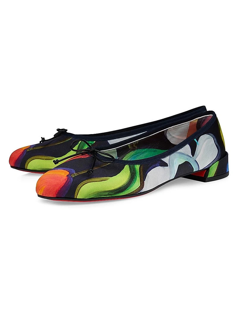 Sweetie Jane Satin Ballerinas