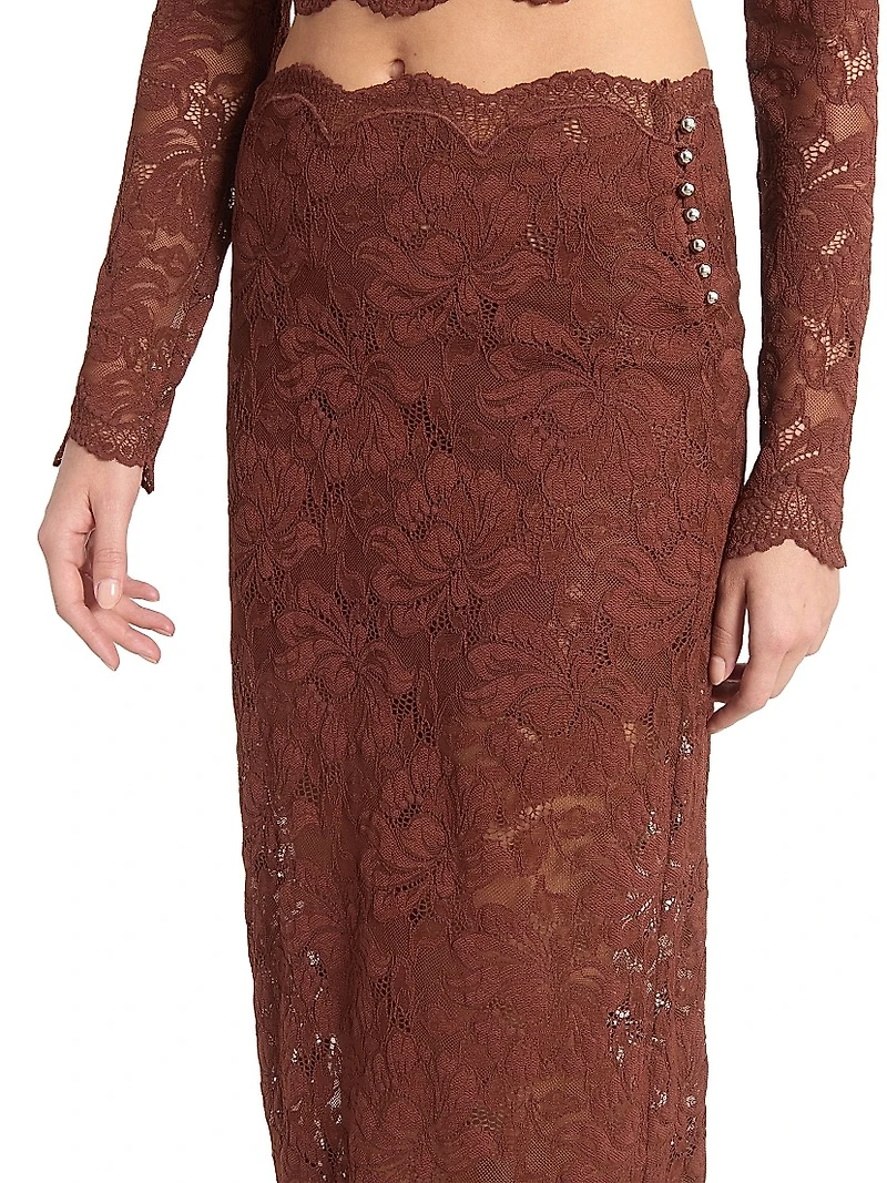 Lace Maxi Skirt