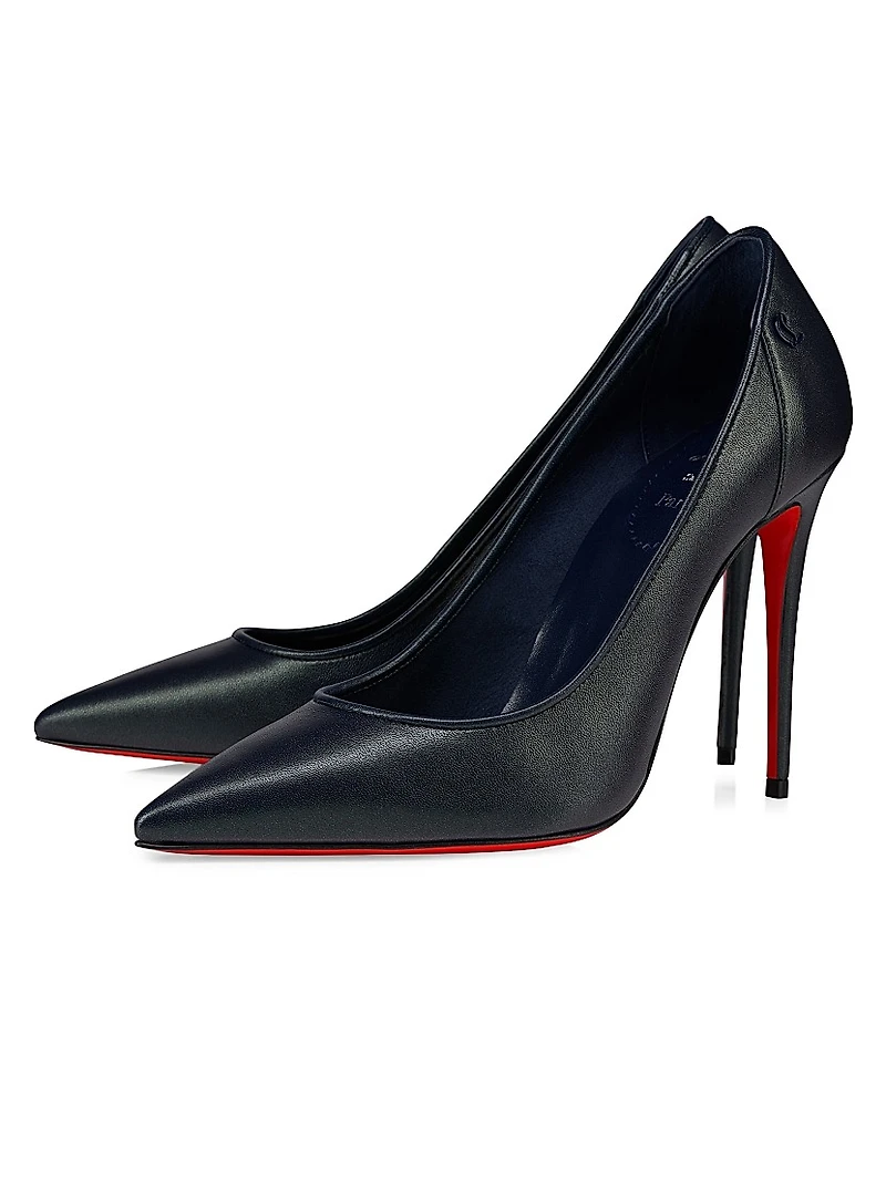 Sporty Kate 100MM Leather Pumps