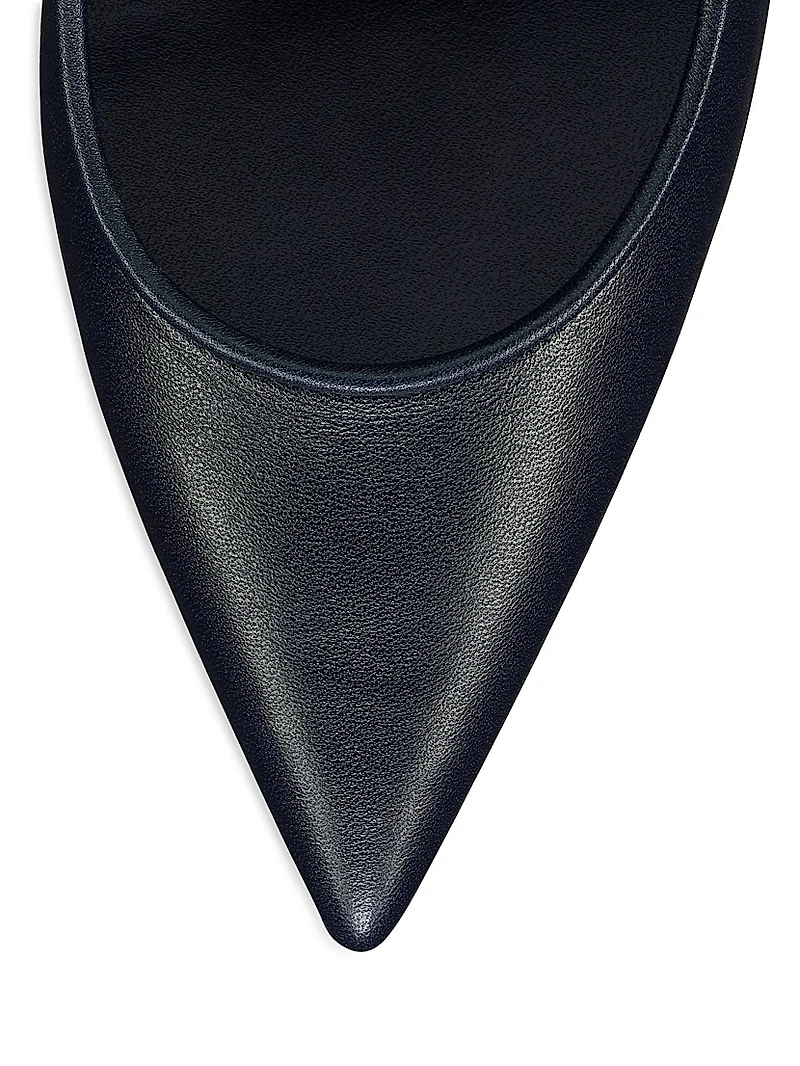 Sporty Kate 100MM Leather Pumps