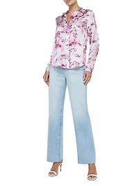 Tyler Toile De Jouy Silk Blouse