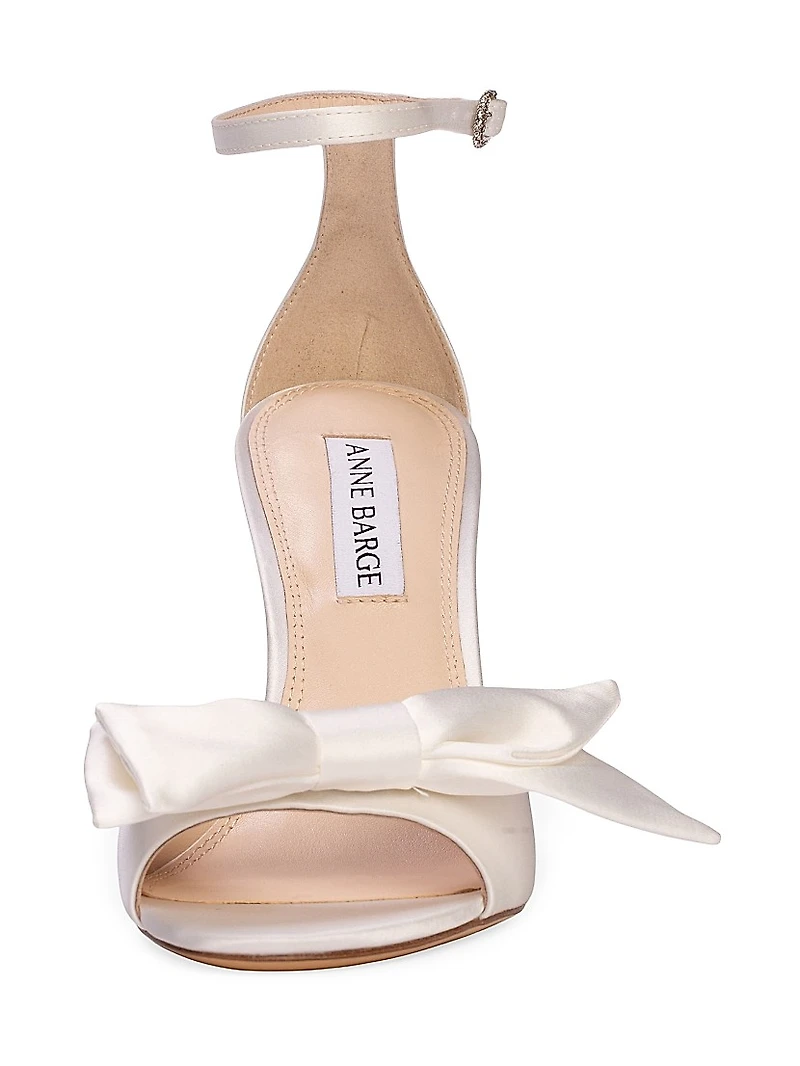 Gala 100MM Satin Sandals