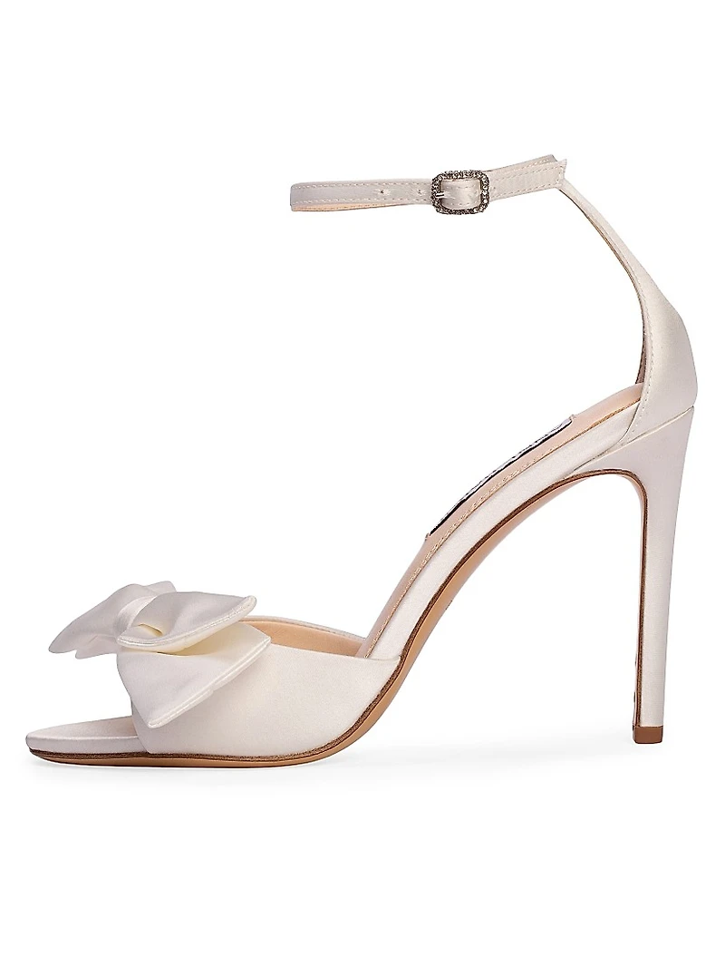 Gala 100MM Satin Sandals