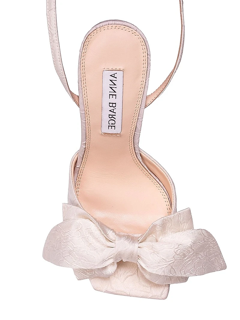 Wilow 90MM Jacquard Sandals