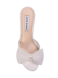 Sophia 65MM Satin Mule Heels