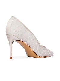 Chantily 80MM Lace Pumps