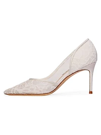 Chantily 80MM Lace Pumps