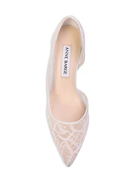 Chantily 80MM Lace Pumps