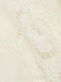 Omar Ruffled Tieneck Blouse
