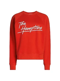 Cedar Cotton-Blend Logo Sweatshirt