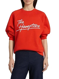 Cedar Cotton-Blend Logo Sweatshirt