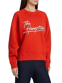 Cedar Cotton-Blend Logo Sweatshirt