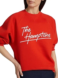 Cedar Cotton-Blend Logo Sweatshirt