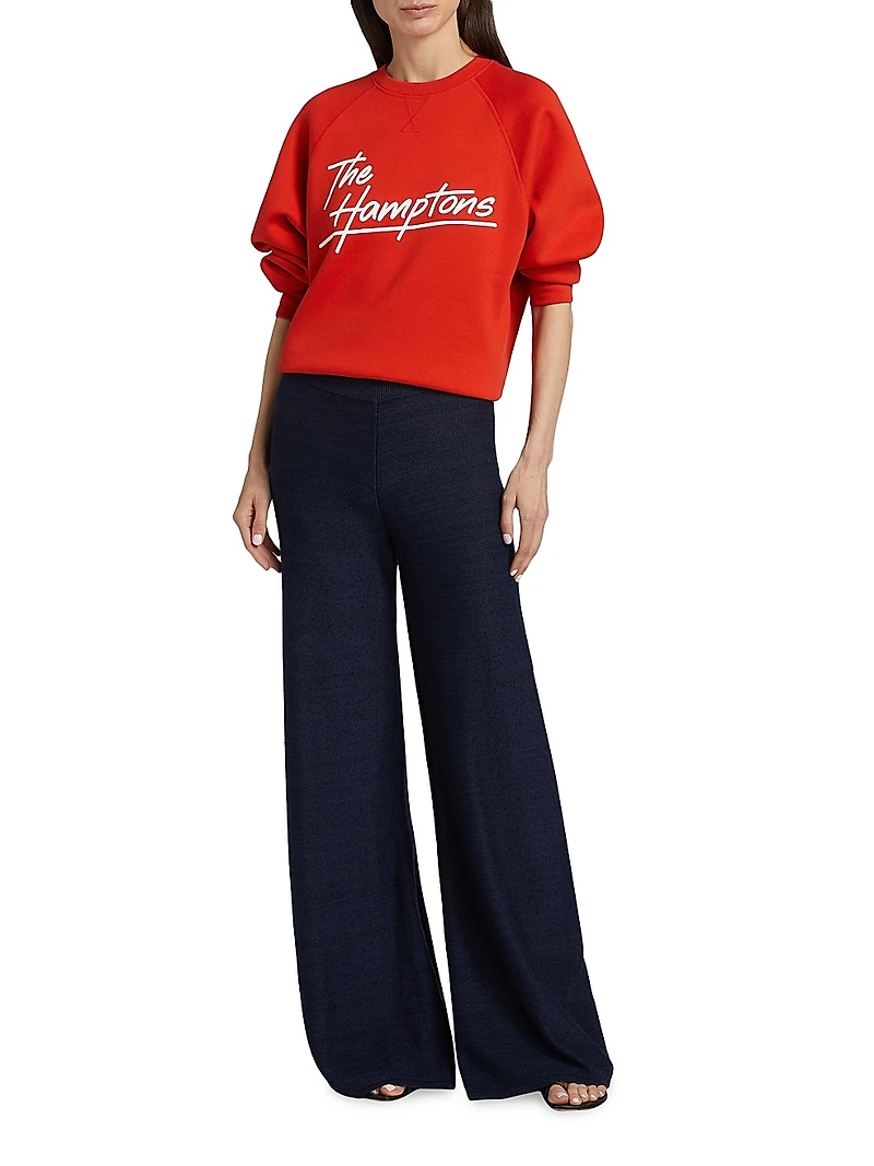 Cedar Cotton-Blend Logo Sweatshirt