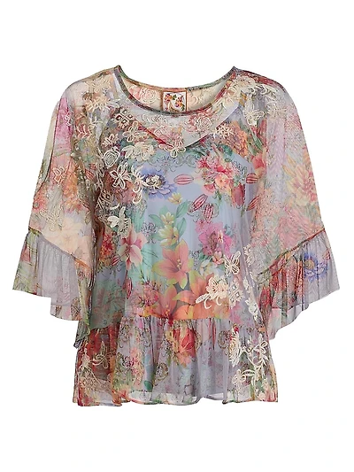 Mae Mesh Top