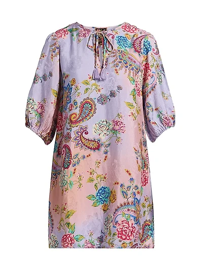 Lavinia Paisley Minidress