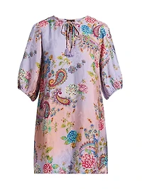 Lavinia Paisley Minidress