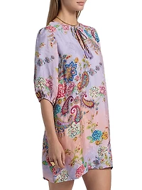 Lavinia Paisley Minidress