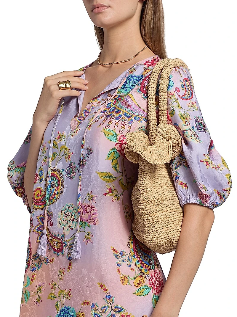 Lavinia Paisley Minidress