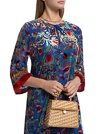 Primula Burnout Sofiya Velvet Minidress