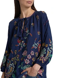 Kendra Margot Embroidered Blouse