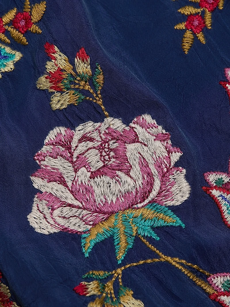 Kendra Margot Embroidered Blouse