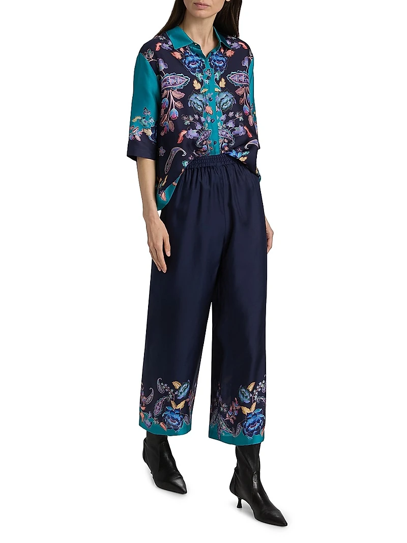 Claudine Button-Front Shirt