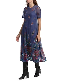 Carlie Mesh T-Shirt Slipdress