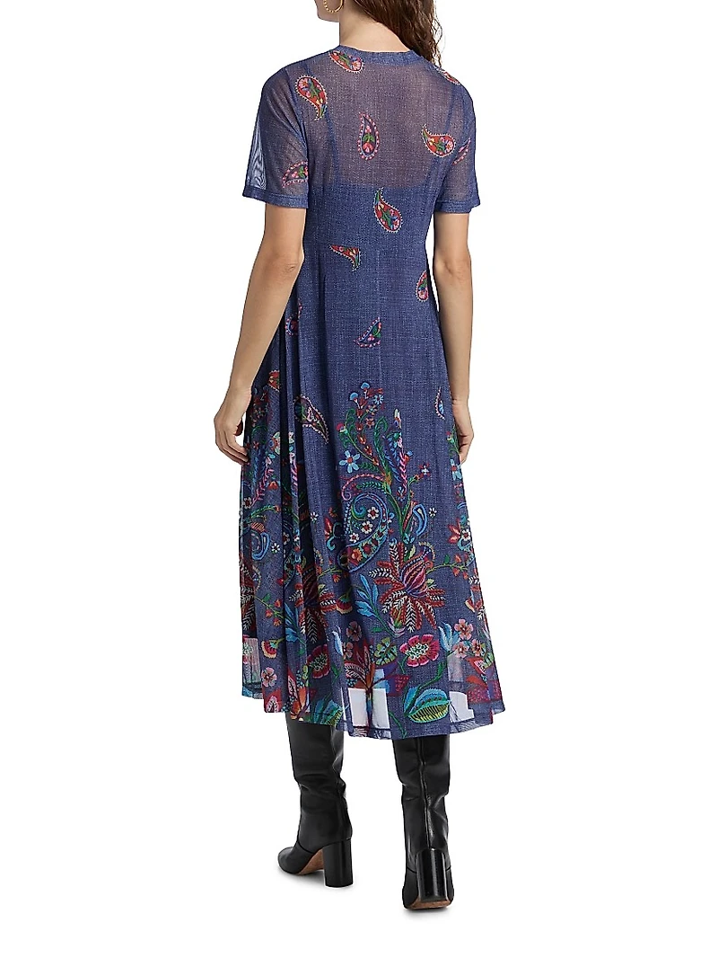 Carlie Mesh T-Shirt Slipdress