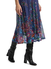 Carlie Mesh T-Shirt Slipdress