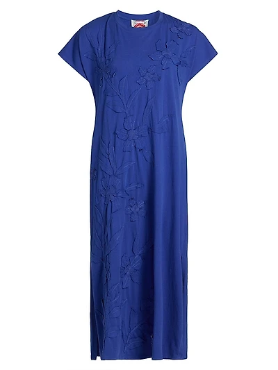 Antoinette Relaxed Knit Midi-Dress