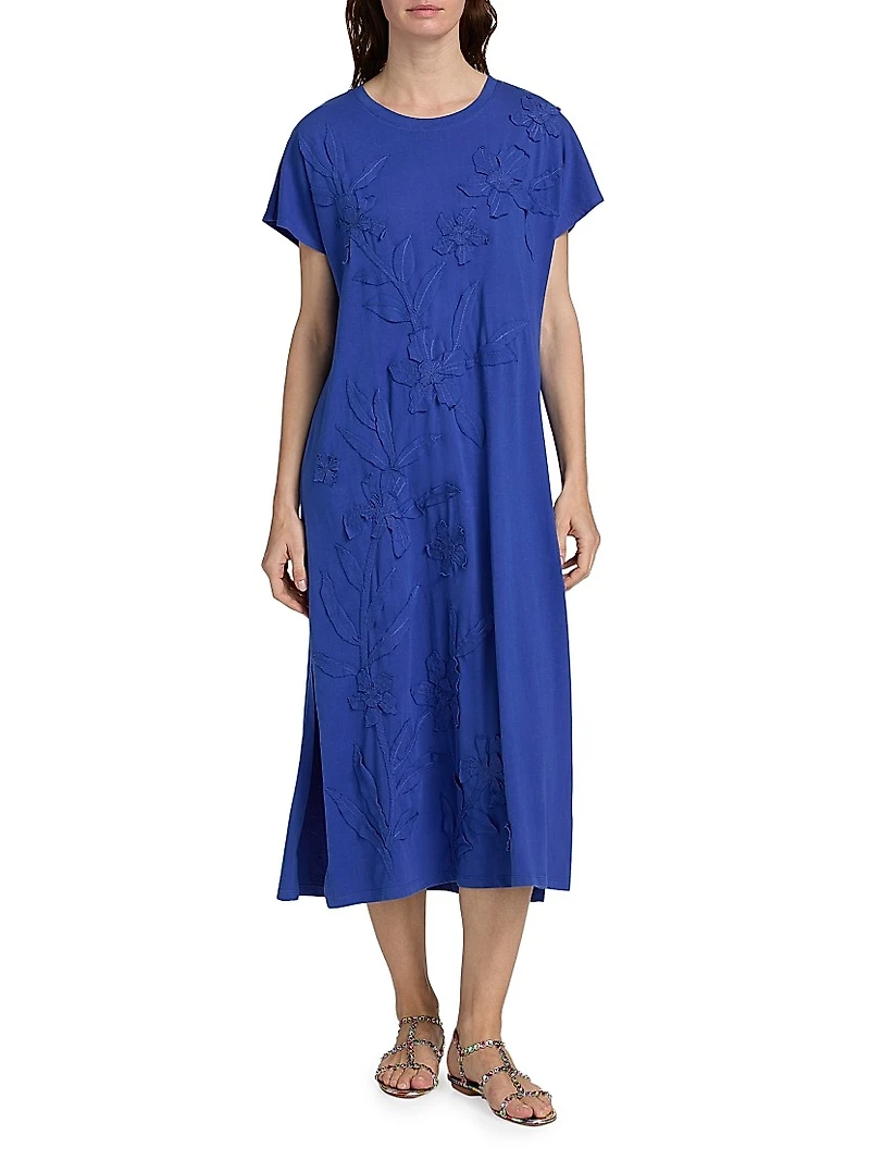 Antoinette Relaxed Knit Midi-Dress