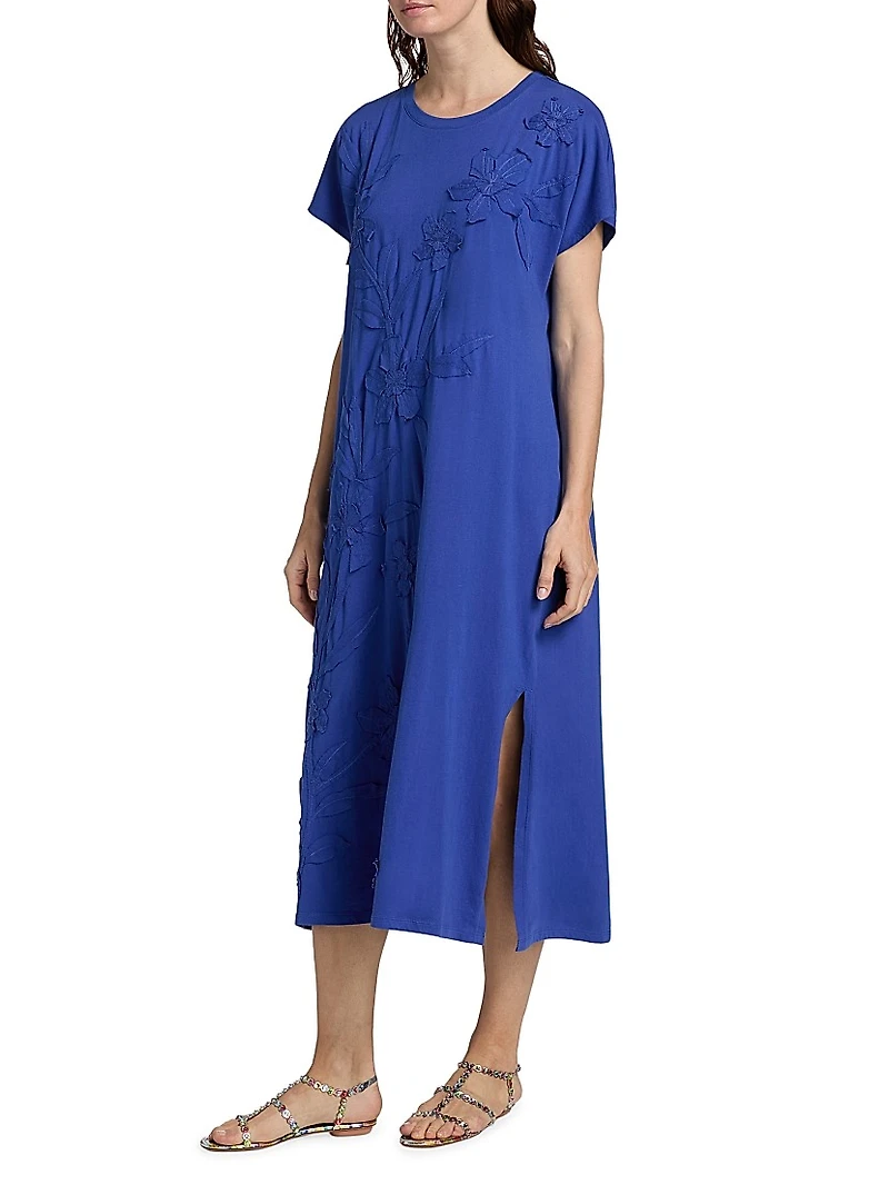 Antoinette Relaxed Knit Midi-Dress