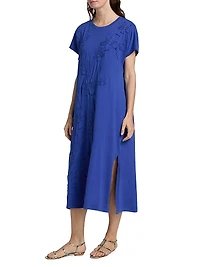Antoinette Relaxed Knit Midi-Dress