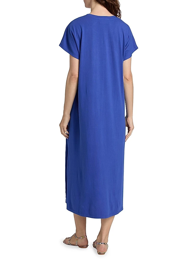 Antoinette Relaxed Knit Midi-Dress