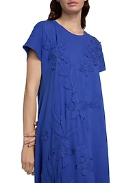 Antoinette Relaxed Knit Midi-Dress