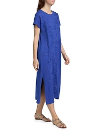Antoinette Relaxed Knit Midi-Dress