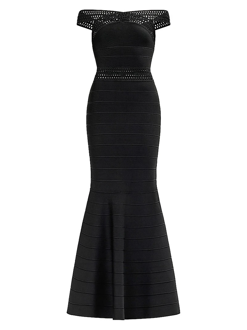 The Octavia Off-The-Shoulder Mermaid Gown