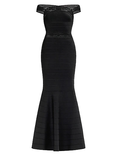 The Octavia Off-The-Shoulder Mermaid Gown
