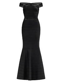 The Octavia Off-The-Shoulder Mermaid Gown