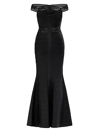 The Octavia Off-The-Shoulder Mermaid Gown