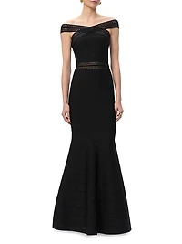 The Octavia Off-The-Shoulder Mermaid Gown