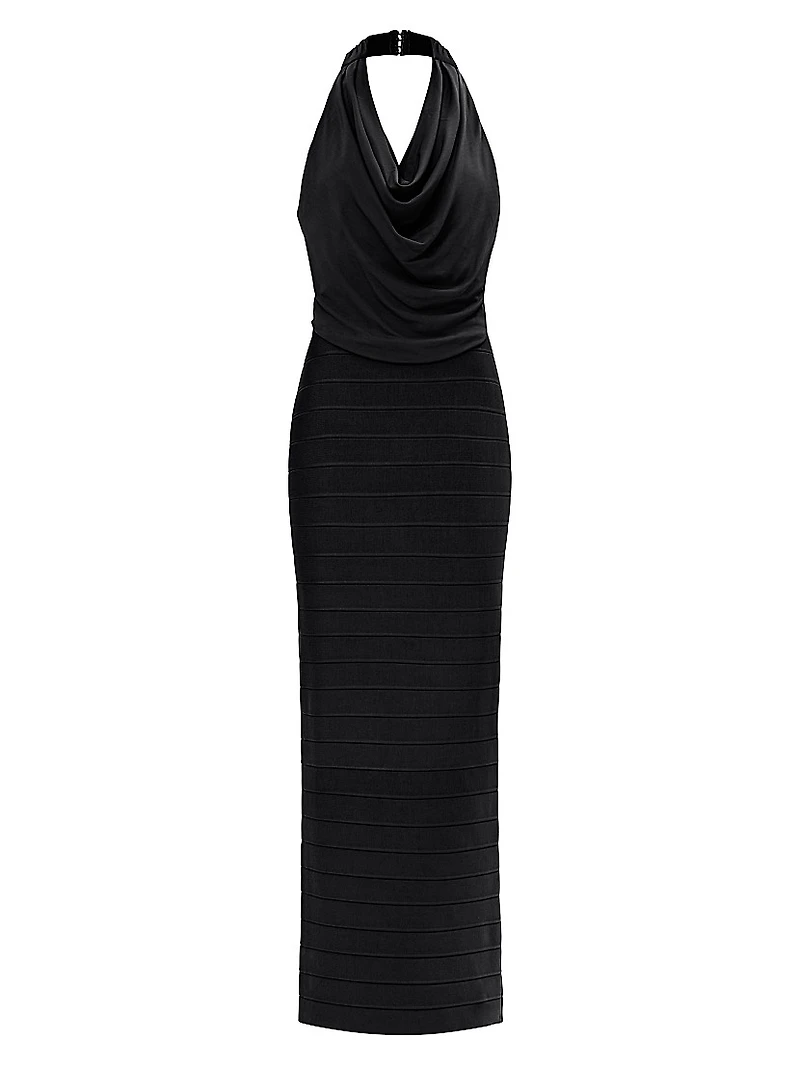 The Lia Bandage Halterneck Gown