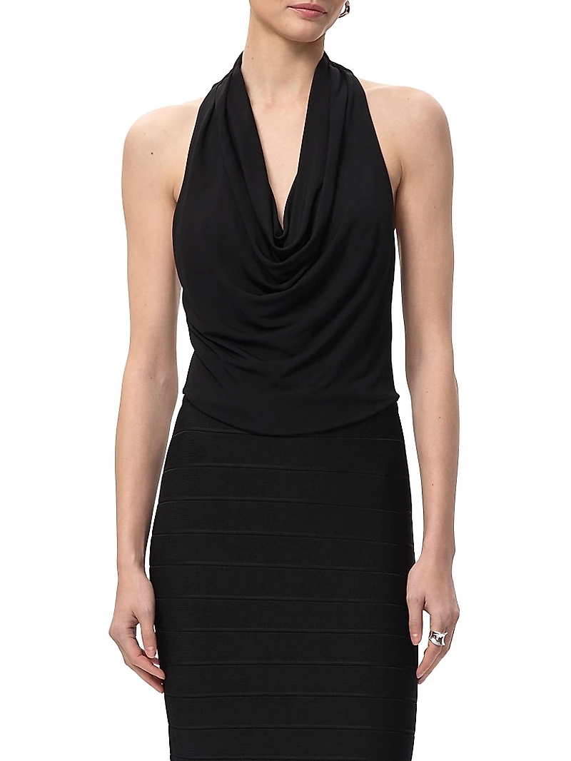 The Lia Bandage Halterneck Gown