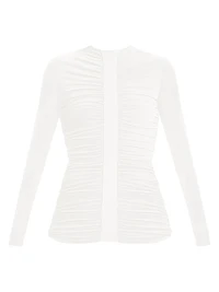 The Veronica Ruched Long Sleeve Top